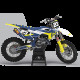 HUSQVARNA Front Blue dekalkit