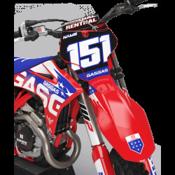 GASGAS Patriot Blue dekalkit
