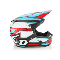 6D ATR-3 Hyper Gloss Hjälm, XS Röd/blå 6D ATR-3 Hyper Gloss Hjälm, XS Röd/blå