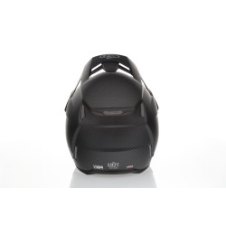 6D ATR-3 Solid Helmet FIM, Matte Svart XXL