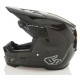 6D ATR-3 Solid Helmet FIM, Gloss Svart XL