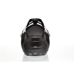 6D ATR-3 Solid Helmet FIM, Svart/Vit L