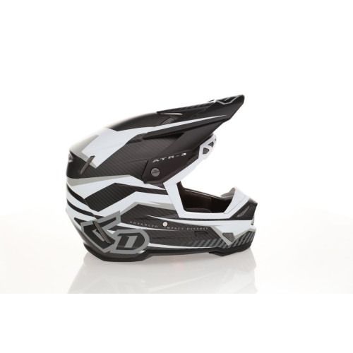 6D ATR-3 Rival Helmet FIM, Matte Vit M