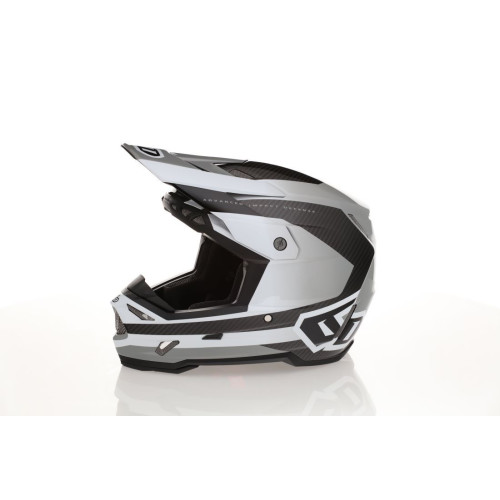 6D ATR-3 Pure Helmet FIM, Gloss Vit L