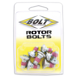 Skivbromsbult RMZ/KX/KXF, 4xM6-13, 4xM8-15 m. loctite