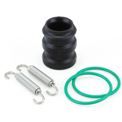KTM/HQ/GG 125 00-/14-/21- Exh. viton rings,fitm springs,silicon sleeve KTM/HQ/GG 125 00-/14-/21- Exh. viton rings,fitm springs,silicon sleeve