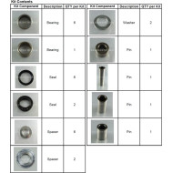 Länkagesats CRF250R 10-17, CRF450R 09-16