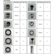 Länkagesats YZ250F 10-13 Länkagesats YZ250F 10-13