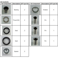 Svinglager CRF250R 10-13, CRF450R 05-12