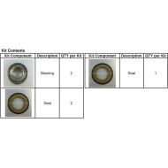 Styrlager KTM SX/EXC 93-23, HQ 14-23, HSB 10-14 Styrlager KTM SX/EXC 93-23, HQ 14-23, HSB 10-14
