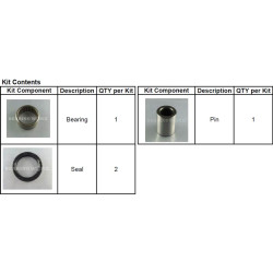 Stötdämparlager Nedre Bak CRF150R 07-