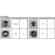 Stötdämparlager Övre Bak RMZ250 07-, RMZ450 05-, RM125/250 01-08
