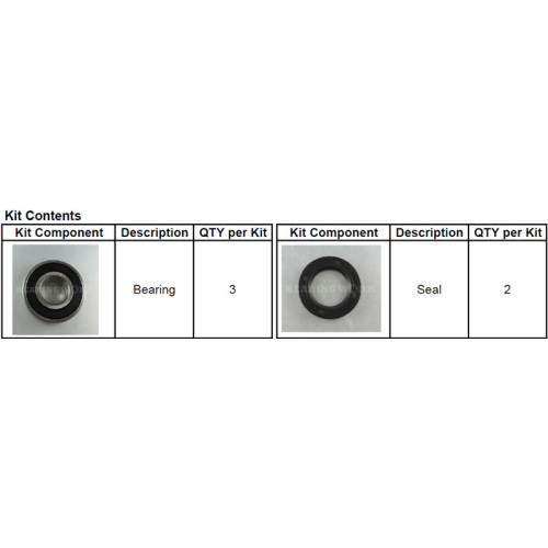 Hjullager Bak CR/CRF 00-, RMZ250 07-, RMZ450 05-