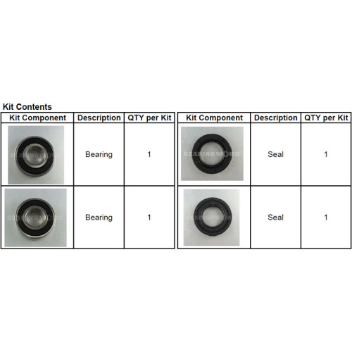 Hjullager Bak CRF230L 08-09, XR125L(Euro) 04-11, XR250R 96-04, XR400R 96-04