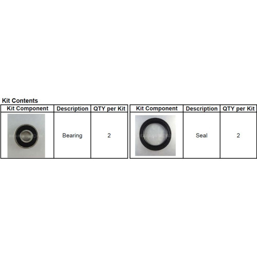 Hjullager Fram RM80/85 90-