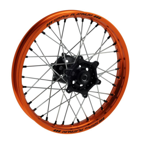 SM Pro Pt, KTM SX, EXC, 18 x 2.15, Black/Orange/Black