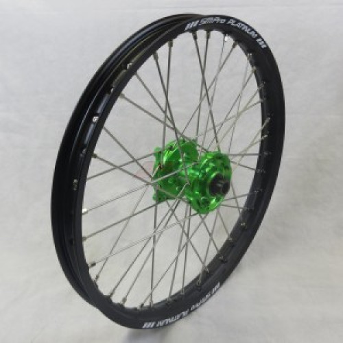 SM Pro Pt, Kawasaki 21x1.60, Green/Black/Nickel, 20mm + 22mm spacers