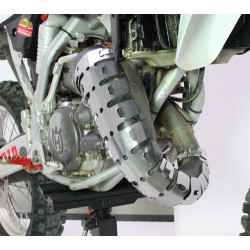 DRC 2Cycle Universal Ex-Pipe Guard Ti-Color DRC 2Cycle Universal Ex-Pipe Guard Ti-Color