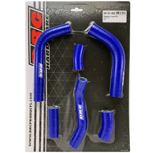 DRC Radiator Hose Kit KXF450 19-23, Blue DRC Radiator Hose Kit KXF450 19-23, Blue