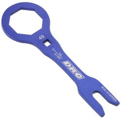 DRC Fork Cap Wrench PRO KYB 49mm Blue DRC Fork Cap Wrench PRO KYB 49mm Blue