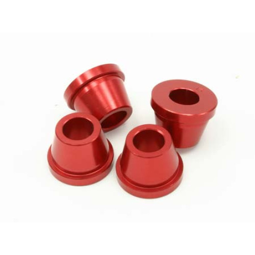 ZETA Rubber killers, Kawasaki KXF250 04-14, KX450F 06-11, red, 4 pcs