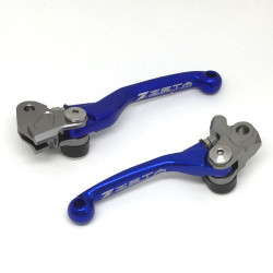 ZETA FP lever kit, KX65/85 00-26, RMZ250/450 07/05-26 Blå