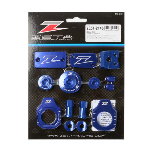 ZETA Billet Kit KX250F 17-20, KX450F 16-18, Blue