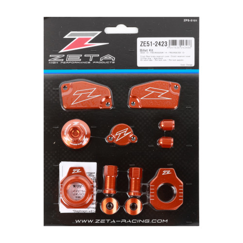 Zeta Billet Kit KTM 85SX 16-24 Orange