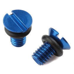 Zeta FF AirValveCap Screw WP 2pcs, H-Blue