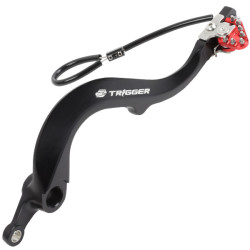 ZETA Trigger Brake Pedal KX250F 06-20 Red