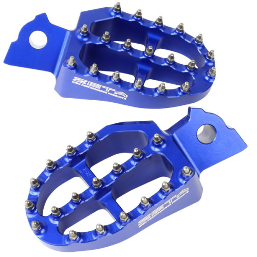 ZETA Aluminum FootPegs YZF250/450,-23/22 YZ65/85/125/250 -23 Blue