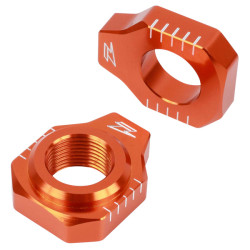 ZETA Rear Axle Block KTM 85SX 16-23, Freeride 12-18 Orange ZETA Rear Axle Block KTM 85SX 16-23, Freeride 12-18 Orange