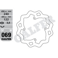 Galfer Wave bakskiva 240mm - CRF 04-, CR 02- Galfer Wave bakskiva 240mm - CRF 04-, CR 02-