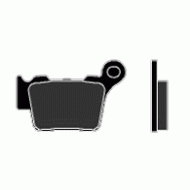 Bakbelägg Organiska - KTM 04-, 85 2021- HQ 04/05-, HSB 09-, BMW 08- Bakbelägg Organiska - KTM 04-, 85 2021- HQ 04/05-, HSB 09-, BMW 08-