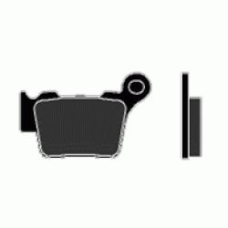 Bakbelägg Organiska - KTM 04-, 85 2021- HQ 04/05-, HSB 09-, BMW 08- Bakbelägg Organiska - KTM 04-, 85 2021- HQ 04/05-, HSB 09-, BMW 08-