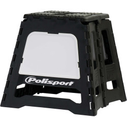 Polisport ihopfällbar mekpall/stöd, Svart/Vit