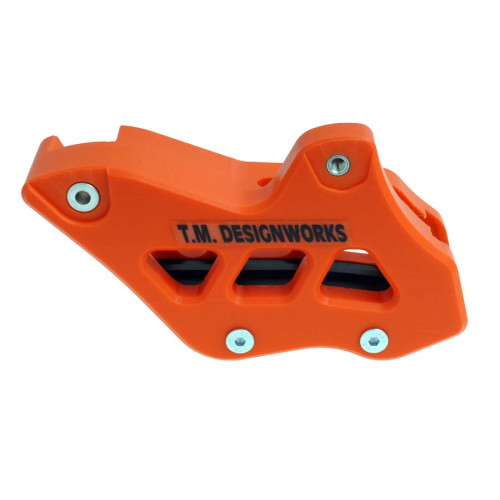 Kedjestyrare TM, KTM SX/EXC 07/08-22/23, Hb.09-, Hq14-, Sherco-,Orange