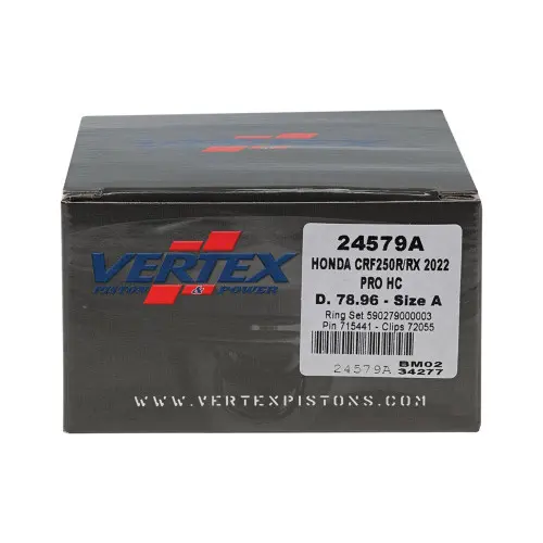 Vertex Kolvkit Honda CRF250R/RX 2022 78,96 Pro HC Vertex Kolvkit Honda CRF250R/RX 2022 78,96 Pro HC
