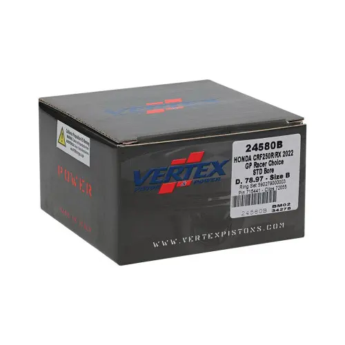 Vertex Kolvkit Honda CRF250R/RX 2022 78,97 GP Racer Choice Vertex Kolvkit Honda CRF250R/RX 2022 78,97 GP Racer Choice