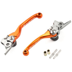 ZETA FP Lever kit KTM/HQ 65 14-26, 85 14-26, Freeride Orange
