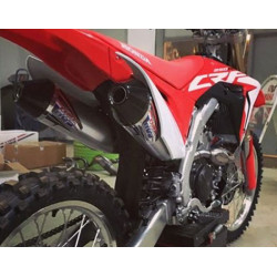 HGS Avgassystem 4T komplett CRF250 18-, dubbla ljuddämpare