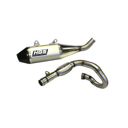 HGS Avgassystem 4T komplett  KTM350SX-F 2023- Carbon End Cap HGS Avgassystem 4T komplett  KTM350SX-F 2023- Carbon End Cap
