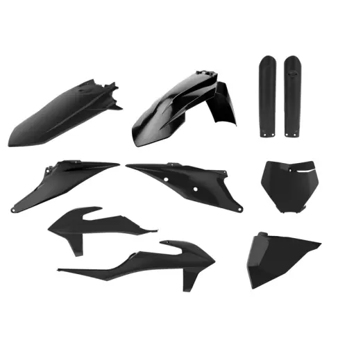 Polisport Plastkit KTM SX/XC/SX-F/XC-F 19- Svart Polisport Plastkit KTM SX/XC/SX-F/XC-F 19- Svart