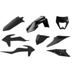 Polisport Plastkit Enduro KTM EXC/EXC-F (20->) Svart