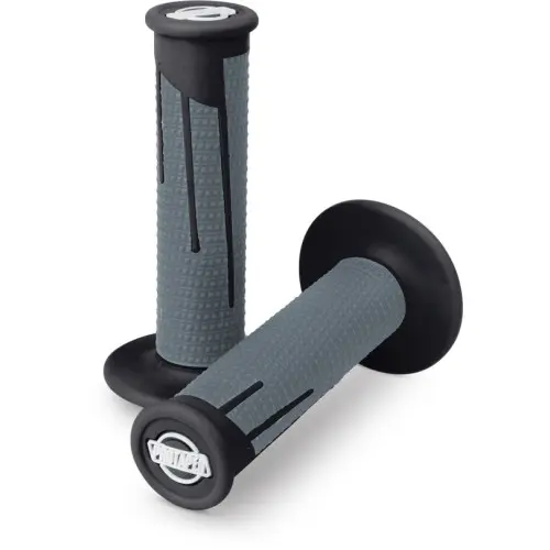 Protaper Handtag Clampon Full Diamond Svart/Mörk Grå