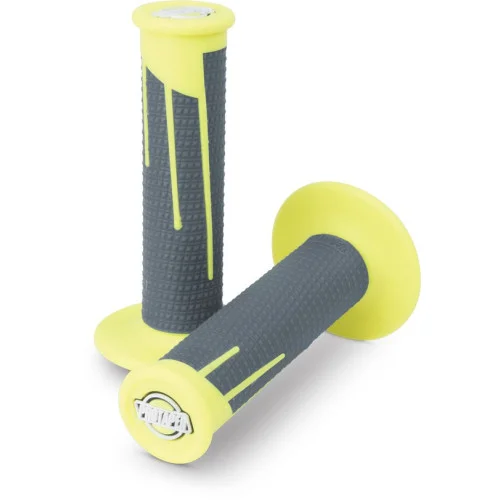 Protaper Handtag Clampon Full Diamond Neon Gul/Mörk Grå Protaper Handtag Clampon Full Diamond Neon Gul/Mörk Grå