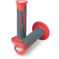 Protaper Handtag Clampon Full Diamond Röd/Mörk Grå Protaper Handtag Clampon Full Diamond Röd/Mörk Grå
