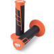 Protaper Handtag Clampon 1/2 Waffle Orange/Svart Protaper Handtag Clampon 1/2 Waffle Orange/Svart