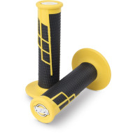 Protaper Handtag Clampon 1/2 Waffle Gul/Svart Protaper Handtag Clampon 1/2 Waffle Gul/Svart