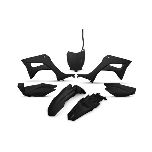 UFO Plastkit Honda CRF 110 2019- Svart